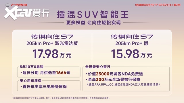 新车速递 | “20万级插混车天花板”向往S7 Pro+如何一次满足用