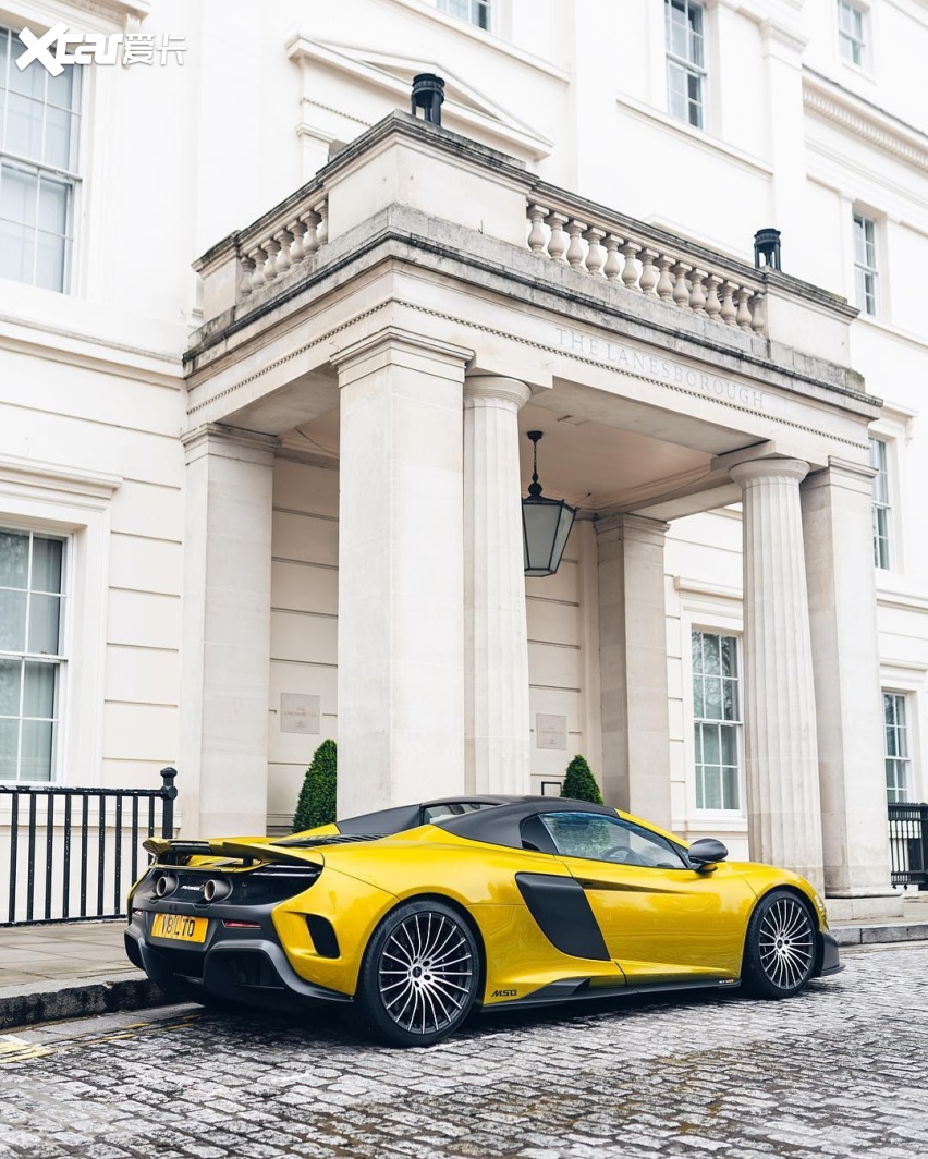 迈凯伦675LT Spider实车 优雅的风格