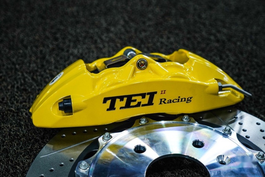 长安锐程CC改装P40NS四活塞卡钳套件，TEI Racing刹车卡钳
