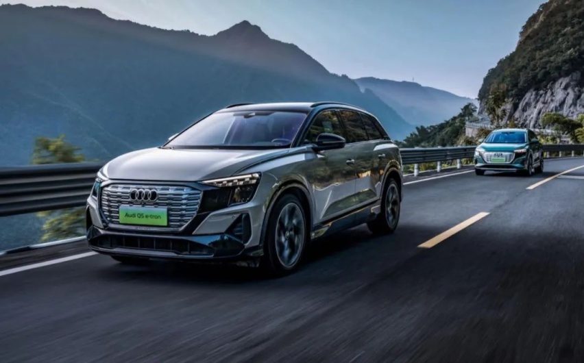 驭奥迪Q5 e-tron“修行”浙北大峡谷，静享自然纯粹驾乘感
