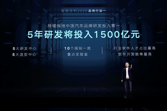 吉利汽车集团正式发布“智能吉利2025”战略