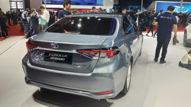 上海车展:一汽丰田卡罗拉双擎实车