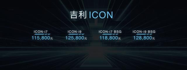 吉利ICON售价11.58万起 戴口罩的车市科技侠