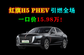 红旗H5 PHEV引燃全场，一口价15.98万！要啥自行车？
