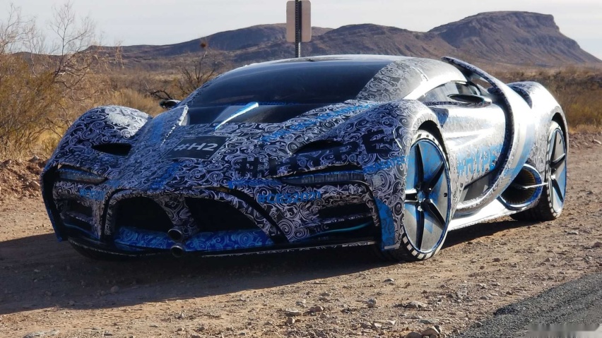2.2秒破百！Hyperion XP-1氢燃料超级跑车实车