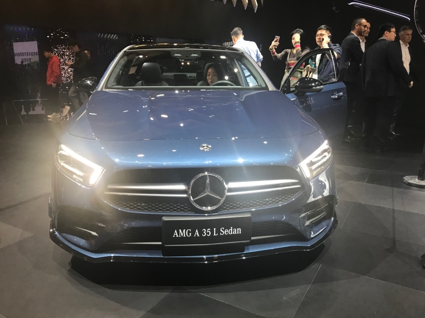 大家期待已久的AMG A35L露出了真身！