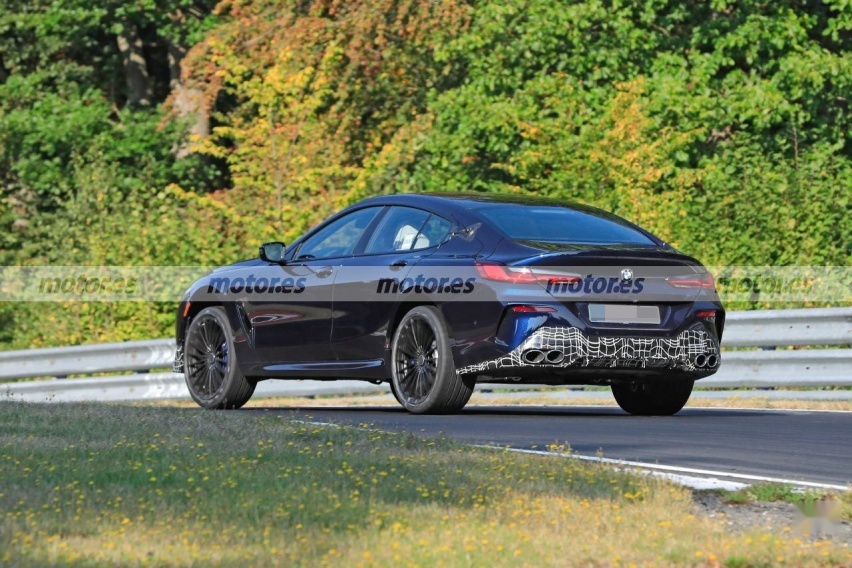 或超650马力，底盘重新优化，Alpina B8四门版谍照