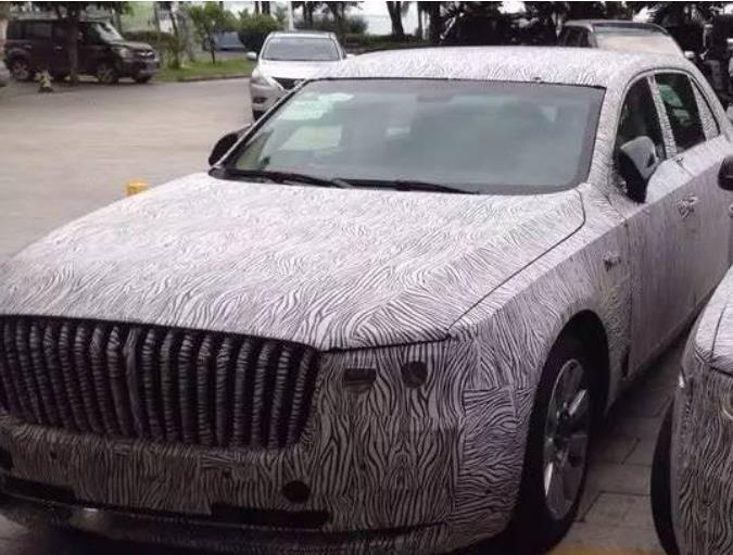 红旗L4路试谍照曝光 或将搭自主研发4.0T V8发动机