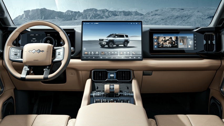 比亚迪旗舰大型SUV「方程豹豹8」2.0 PHEV输出748匹马 挑战