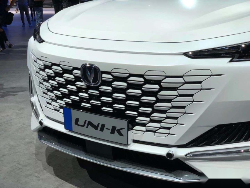 极具科幻气息，大五座SUV，长安UNI-K实车广州车展亮相