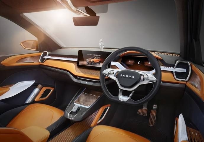 定位小型SUV，斯柯达VISION IN概念车亮相