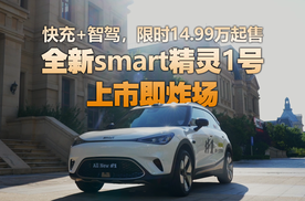 豪华小车超优解，全新smart精灵1号上市，14.99万起