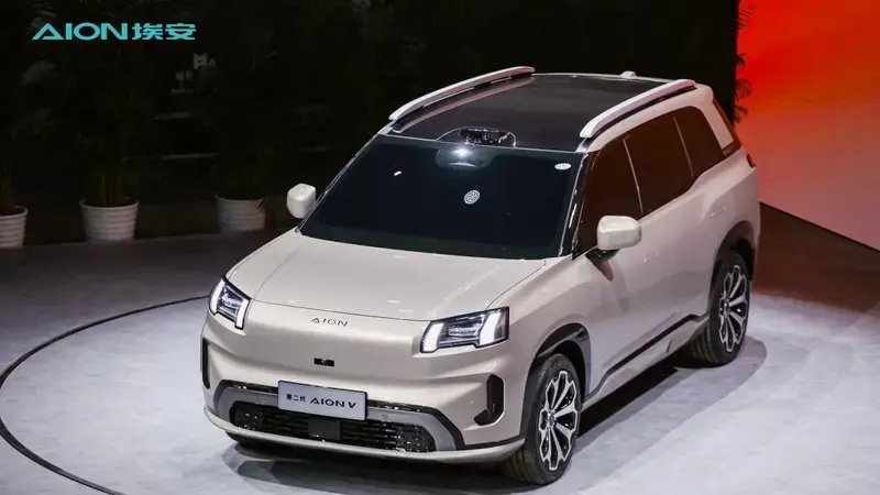 北京车展：广汽埃安发布首款全球战略车型科技霸王龙第二代AION V