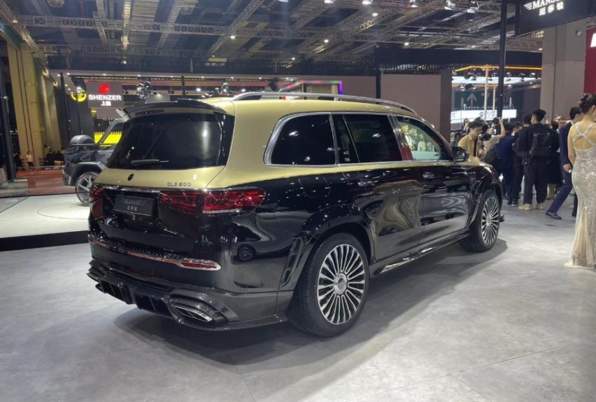 黑金双拼色+彩色星空顶！迈莎锐GLS 600上海车展上市，售208万起