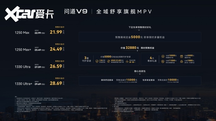 智己LS9 Hyper上市31.98万元起，智己LS9全系标配线控转向