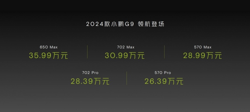 反向合资第一棒 24款小鹏G9登陆天津车展 30万级最强智驾不用等