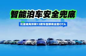 智能泊车安全兜底 比亚迪海洋网13款车型即将全面OTA