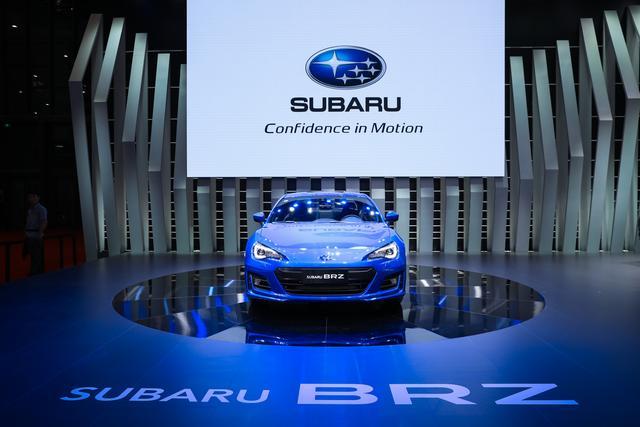 新款SUBARU BRZ发布,斯巴鲁超强阵容闪耀上海车展