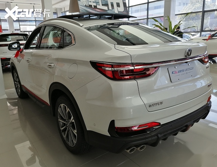 全新长安coupe车型,大溜背颜值帅气,动力很"暴躁"