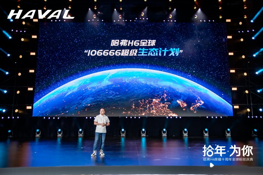 资讯｜哈弗H6荣耀十周年全球粉丝庆典在蓉举行 发布H6S等两款新车