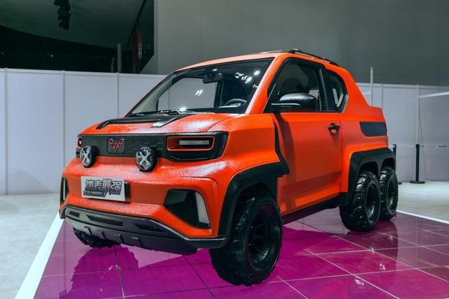 售价2.88万起,宏光MINI EV成都车展登场