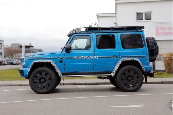新款奔驰AMG G63 4x4最新外观谍照曝光