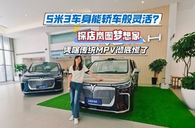 5米3车身能轿车般灵活？探店岚图梦想家，凭啥传统MPV彻底慌了