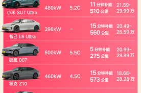 20-30 万级新能源车充电段位大比拼：谁才是补能效率天花板？