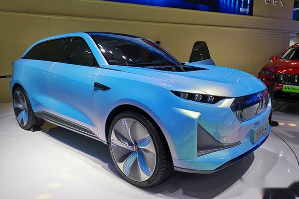 2019广州车展新车：WEY-X概念车，酷不酷？