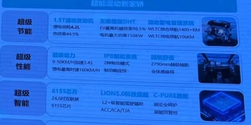 奇瑞风云A8实车到店，大过秦PLUS DM-i配10气囊，百公里1L油