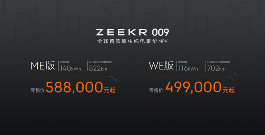 极氪的野心，并不在009