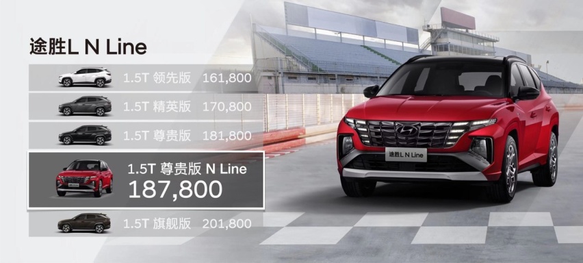 北京现代两款新车：途胜L混动18.58万起，N Line18.78万