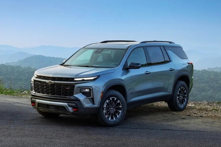 美式中大型SUV 新款雪佛兰Traverse首次亮相