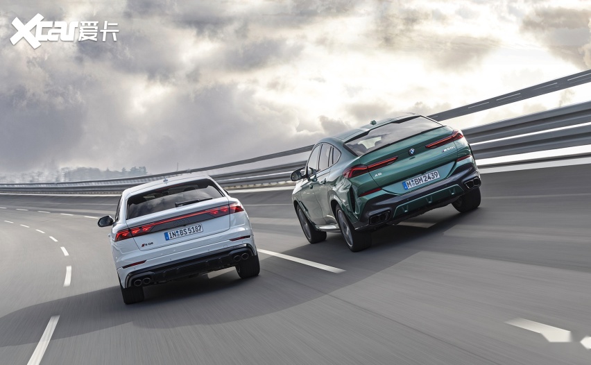 百万级SUV“双子星”：奥迪SQ8和BMW X6 M60i