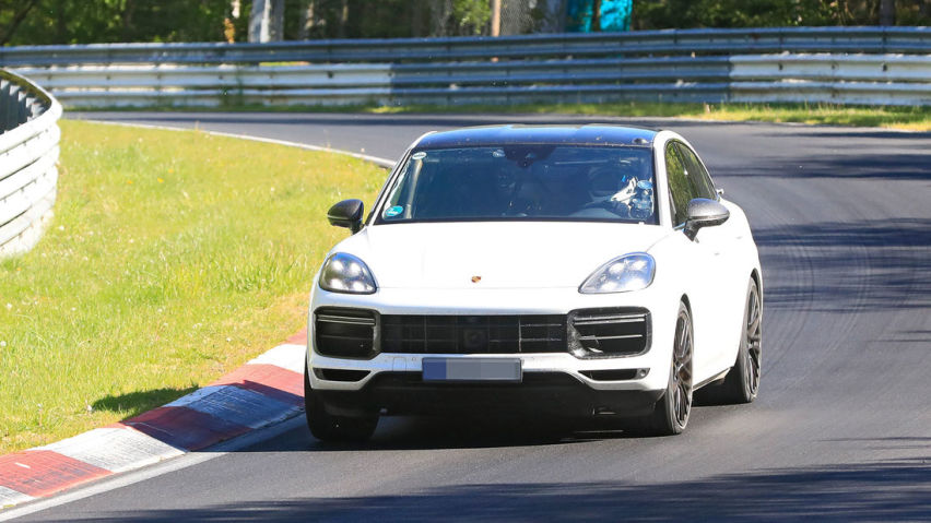保时捷Cayenne Coupé GTS路试谍照曝光