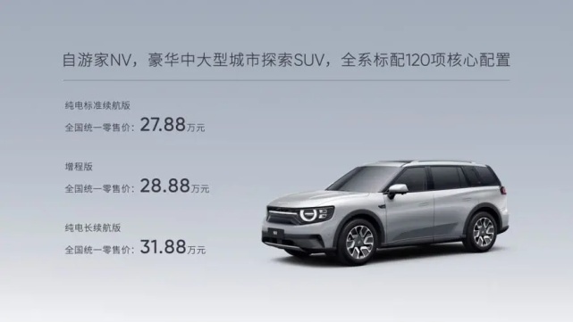 又来一个造车新势力 自游家NV高价上市 这货能越野？