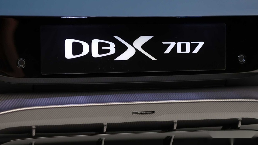 阿斯顿·马丁DBX 707发布！707马力，3.2秒破百！宾利添越变备选？