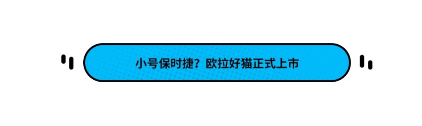 保时捷小号？ 长城欧拉好猫正式上市