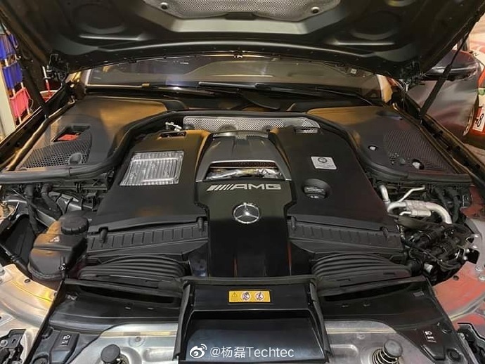 奔驰E63S V8双涡轮德国Techtec刷电脑刷ECU改装