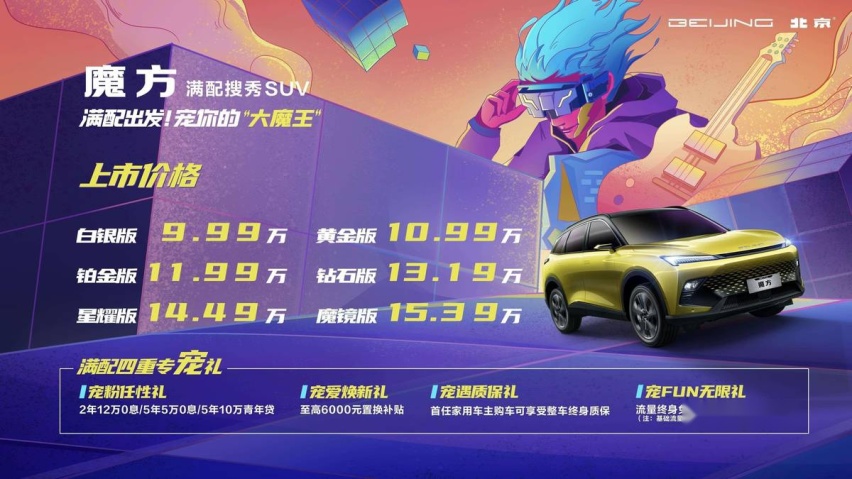 不断挑战你的想象力，北京汽车魔方挑战赛落地北京
