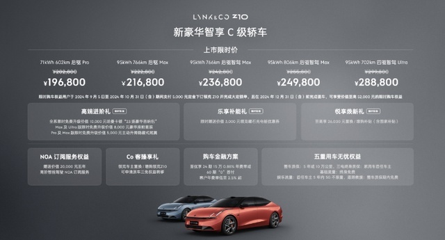 领克Z10上市，欲直面硬刚市场主流新能源车
