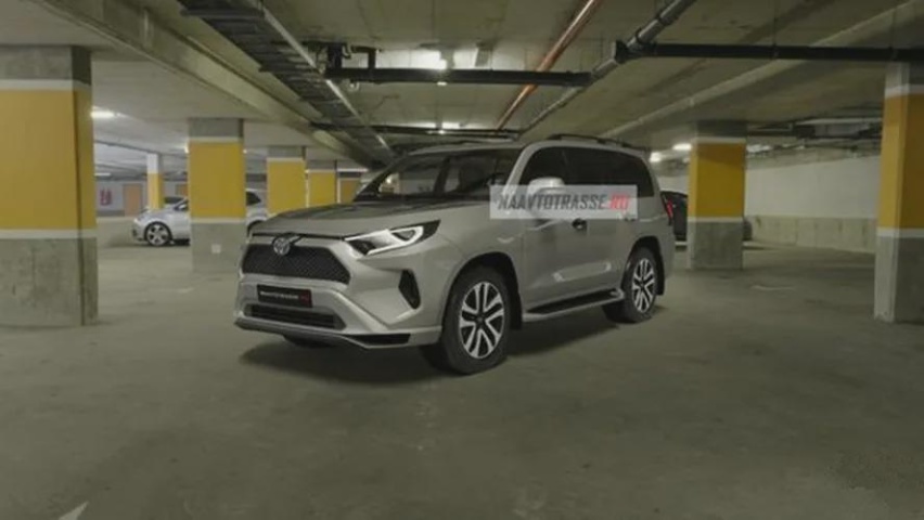 放大号“RAV4”？全新一代丰田普拉多渲染图曝光