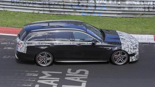尾灯设计改变，新款梅赛德斯-AMG E 63谍照曝光
