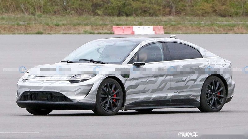 索尼Vision S最新谍照曝光 外观细微调整/最大功率为400kW