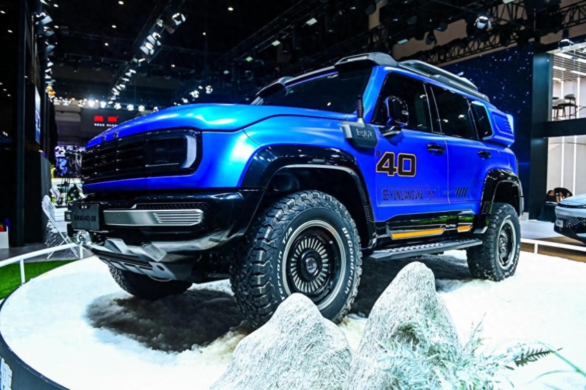 全新BJ40亮相，北京汽车“技术品牌”焕新发布