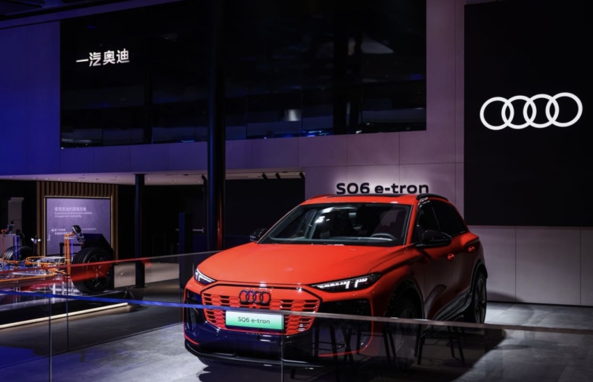 全新奥迪Q6L e-tron中国首秀！一汽奥迪又一实力派登场