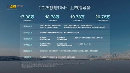 大唐生活家 为爱再进化 2025款唐DM-i西安上市售价17.98万～