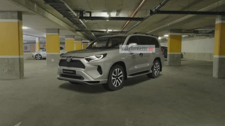 全新一代丰田普拉多渲染图曝光 酷似“大号RAV4”