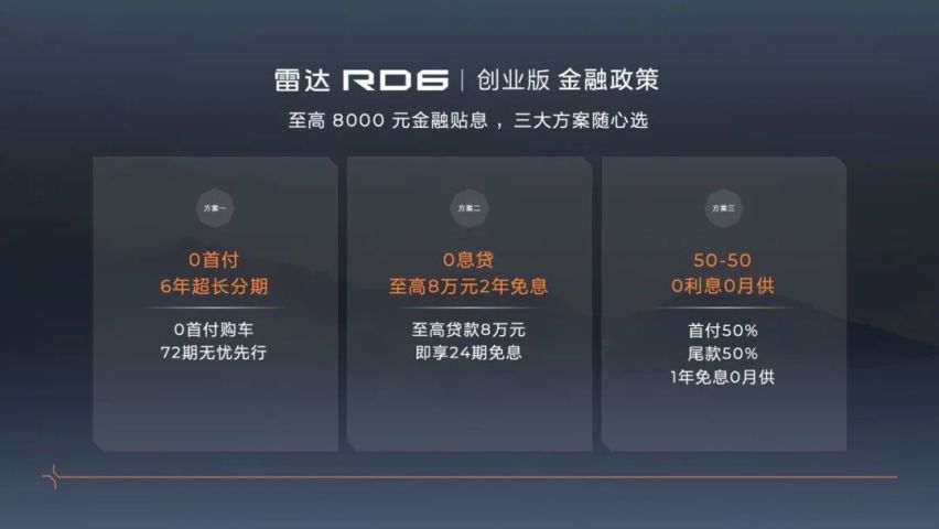 雷达RD6电动皮卡新增创业版，官方指导价14.58万元