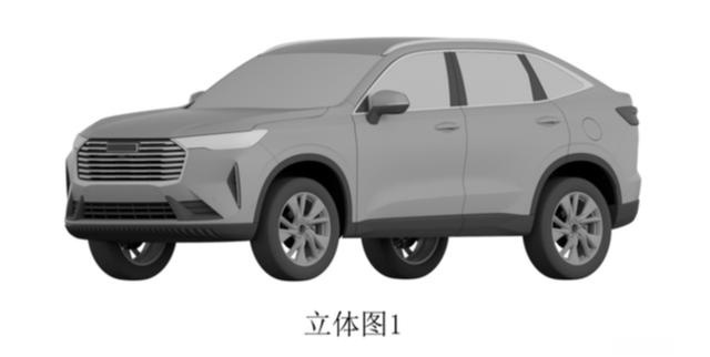 哈弗全新H6轿跑版专利图发布 与普通版车型共享动力
